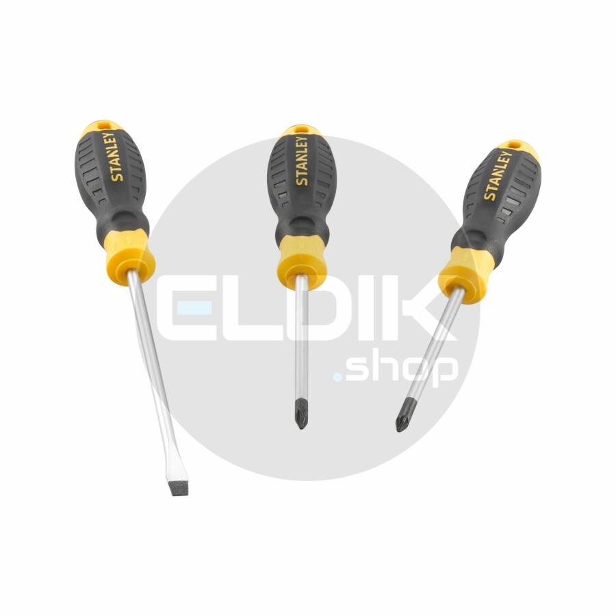 Stanley STHT16168-0 Cushiongrip Schroevendraaierset 3-delig: PH, PZ, Standaard