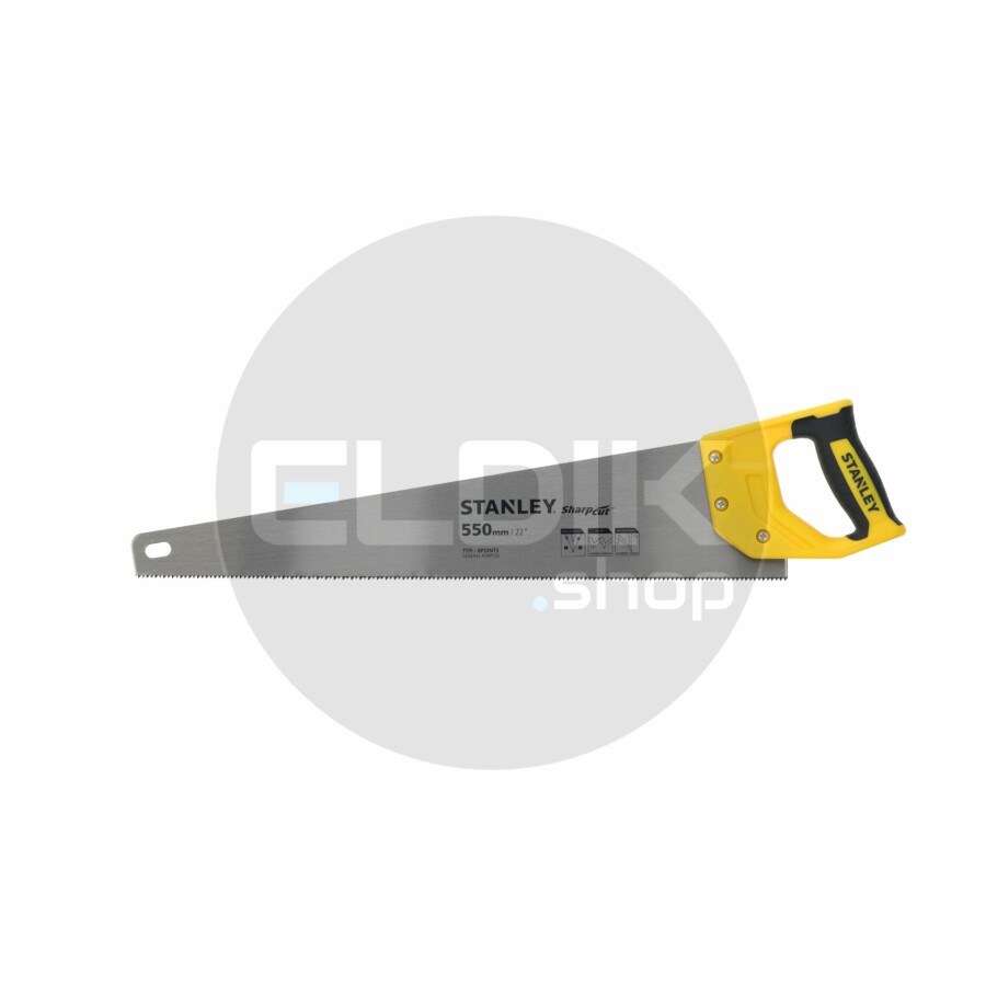 Stanley Sharpcut Houtzaag 550mm 7 TPI - STHT20368-9