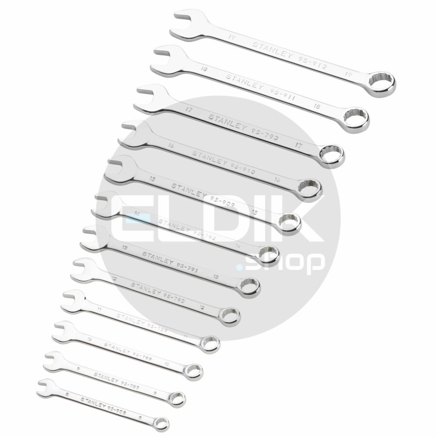 Stanley STMT82843-0 Ringsteeksleutelset 12 delig