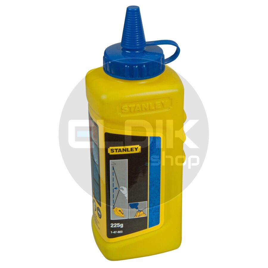 Stanley 1-47-803 Slaglijnpoeder Blauw 225gr