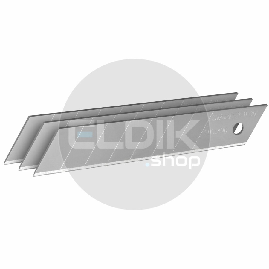 Stanley 1-11-301 Afbreekmesjes 18 mm – 10 x | 10 Delige Set
