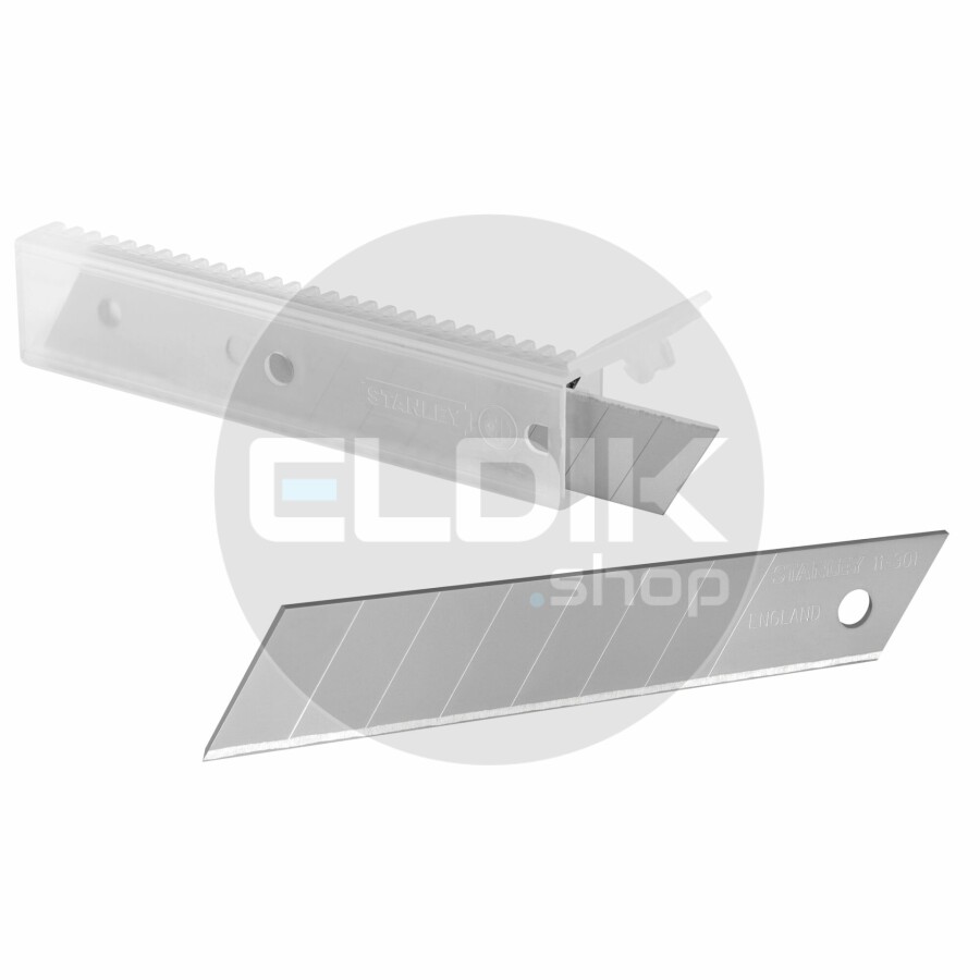 Stanley 0-11-301 Afbreekmesjes 18 mm | 10 Delige Set