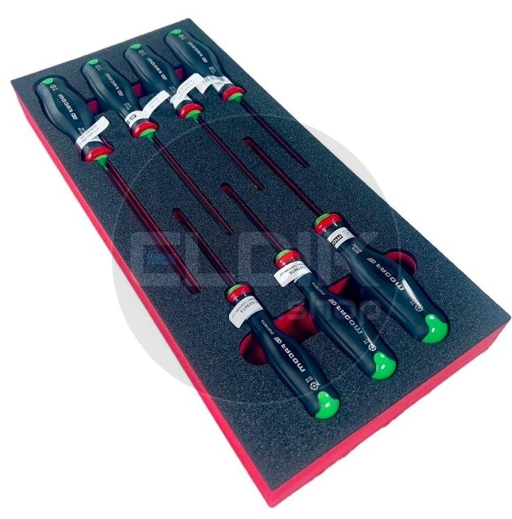 Facom MODM.ATXR Foam Module 7 Delige Resistorx® schroevendraaiers