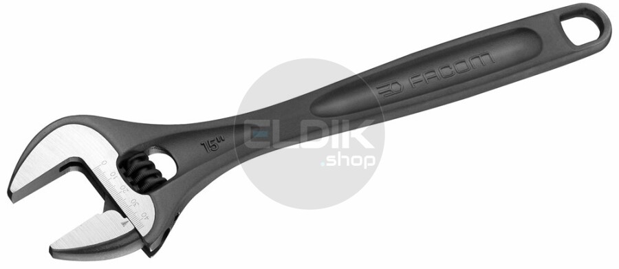 Facom 113A.10T Verstelbare Moersleutel Gefosfateerd 255 mm / 10"