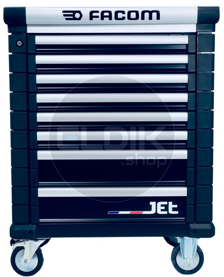 Facom JET.8NM3A Gereedschapswagen – 8 Laden – M3 - Zwart