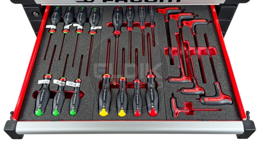 Facom CMM.150BNL Set van 12 modules in Foam Inlays | 150-delig