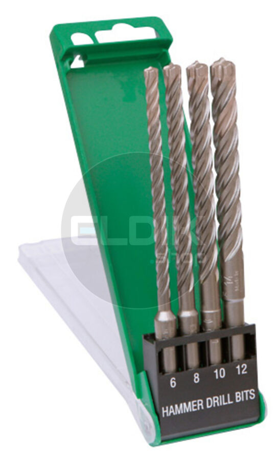 Hikoki 783390 SDS-Plus Hamerboren 4-snijder casette 4-delig