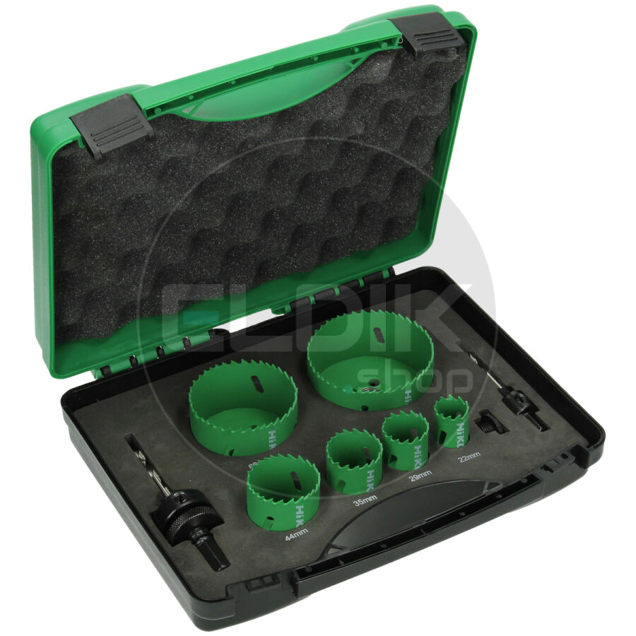 Hikoki 752175 Gatzaag cassette electricien 9-delig No. 2