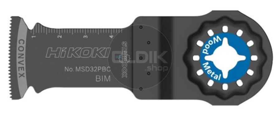Hikoki MSD32PBC Multitool zaagblad | 5 stuks - 782722