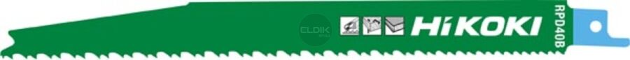 Hikoki RPD40B/S3456XF Reciprozaagblad voor Hout + Metaal | 200 mm | 5 stuks - 752024