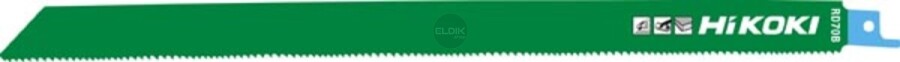 Hikoki RD70B/S1222VF Reciprozaagblad voor Hout + Metaal | 305 mm | 5 stuks - 752023