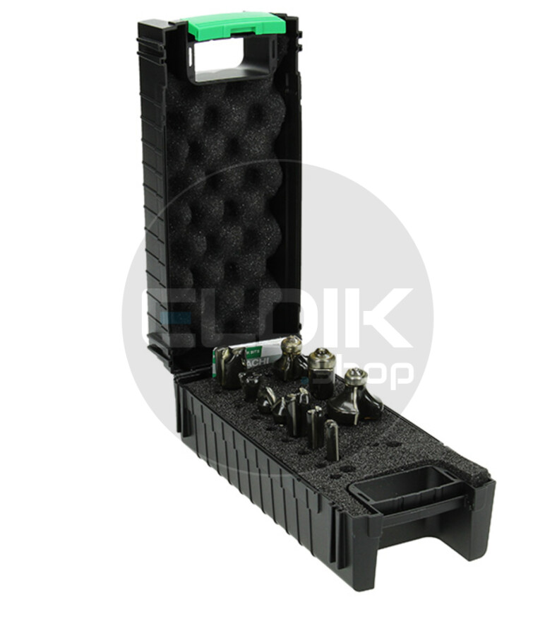 Hikoki 754193 Houtfrezenset 10 delig