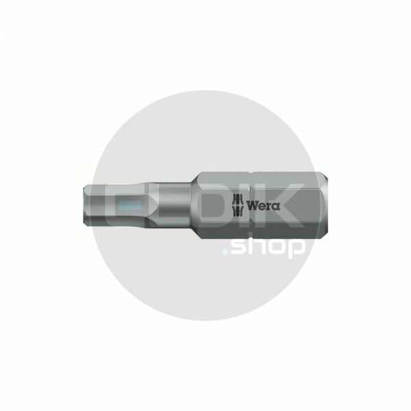 Wera 840/1 Schroefbit 1/4" inbus 3 x 25 mm - 05056315001