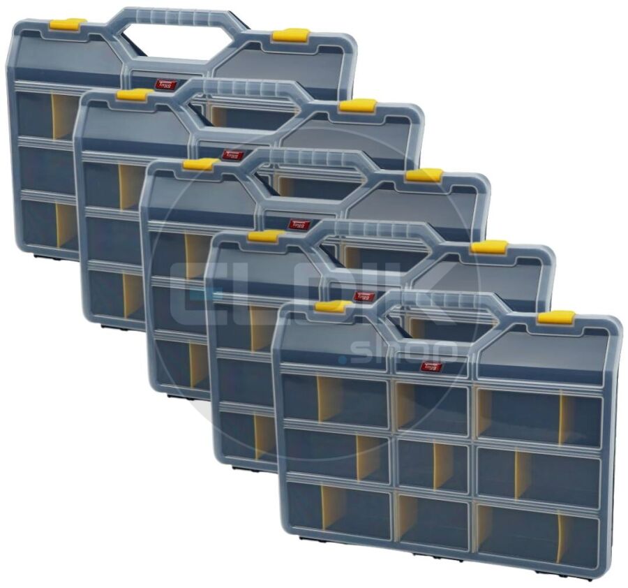 Tayg 47-26 5 x Assortimentsdoos L460 x B350 x H81 mm - Blauw - 147005/5