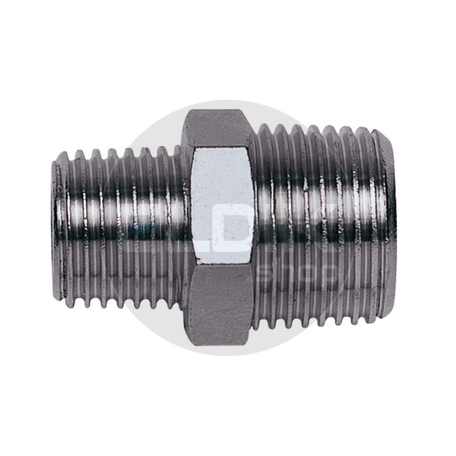 1220/1 Verloop Nippel  1/8"x 1/4" - 28538