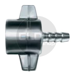 15.8200 Vleugelmoerkoppeling M16X1,5 voor slang 6 mm