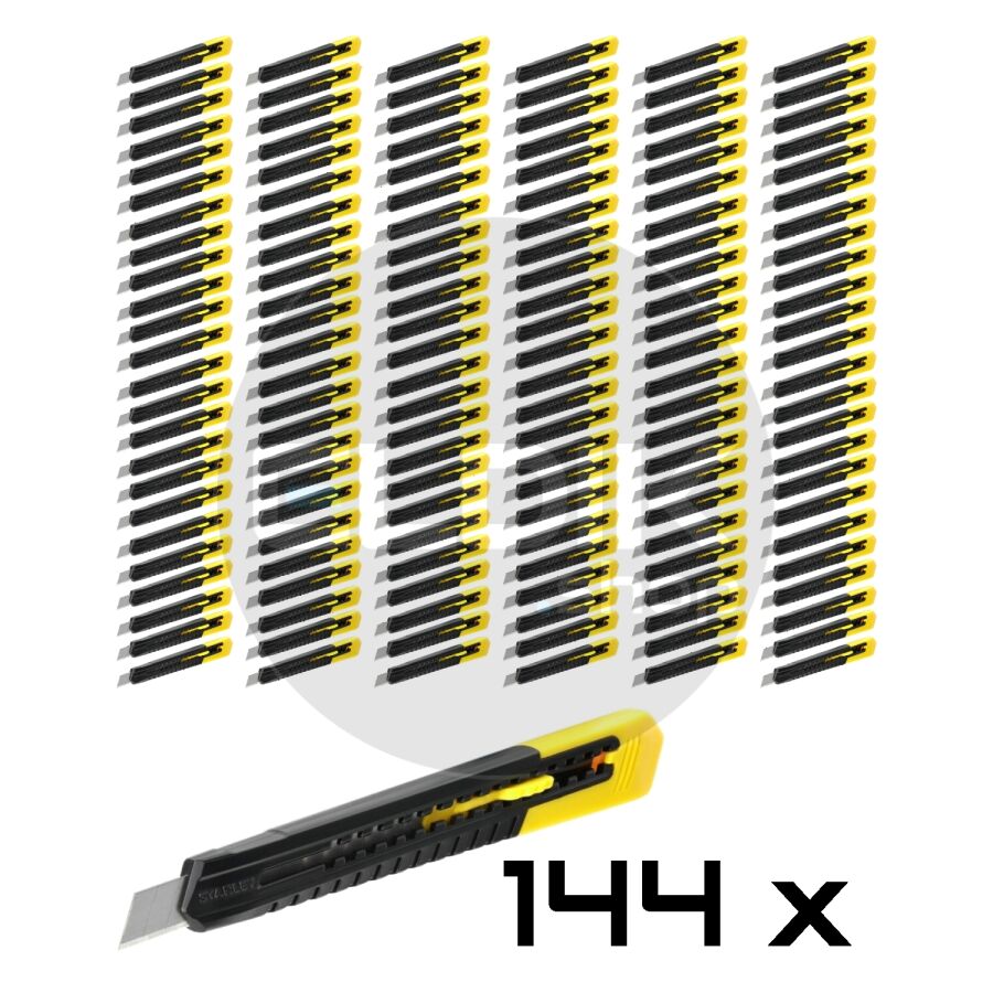 Stanley 0-10-150 Afbreekmes SM 9 mm | 144 Delige Set