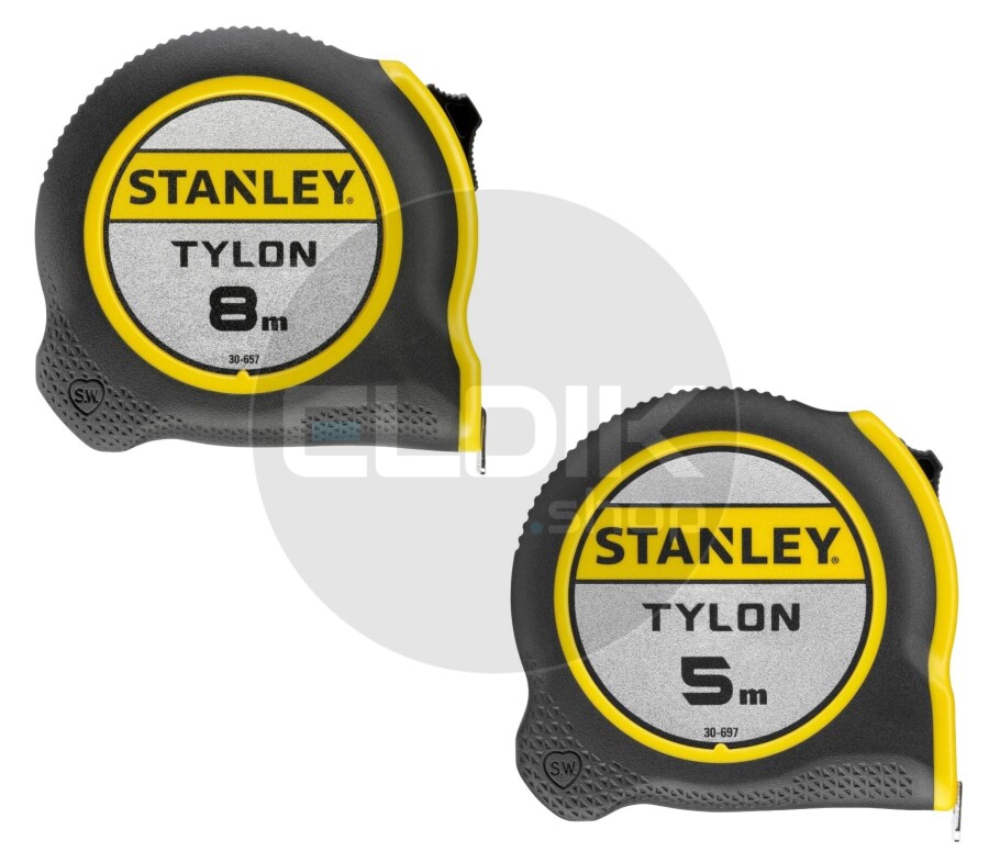 Stanley STHT0-74260 Tylon rolbandmaat - 2 pack - 5m en 8m