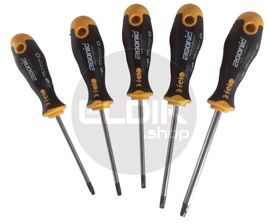 Felo Kidle-FE-408G Schroevendraaierset Torx® | 5-delig