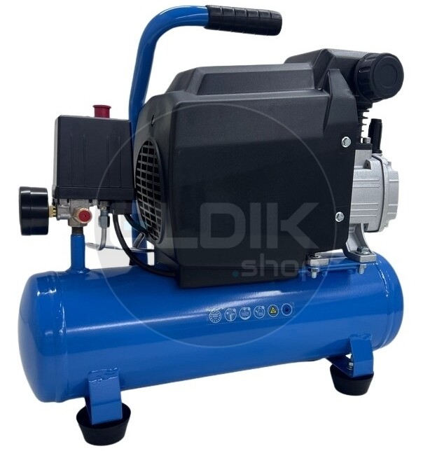 E-Tools 178813 Oliegesmeerde Compressor 8 bar | 6l | 75 l/min