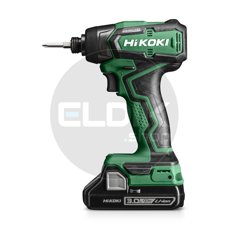 Hikoki WH18DDWRZ Accu slagschroevendraaier - 18V - 140 Nm - 1/4" - In HSC II koffer. Inclusief 2 BSL1820M accu's en lader