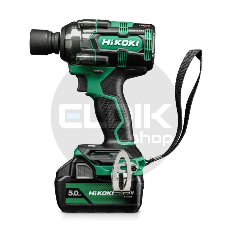 Hikoki WR18DHWPZ Accu slagmoersleutel - 18 V / 345 Nm-600 Nm / 1/2" - Inclusief lader en 2x 5.0Ah accu's - HSC II koffer