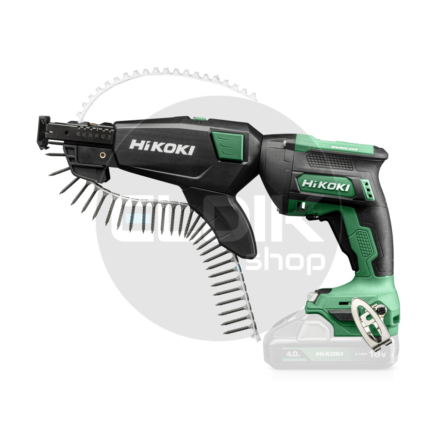 Hikoki W18DAW3Z Accu schroefautomaat - 18 V - Inclusief schroefmagazijn - Exclusief lader en accu's in HSC III