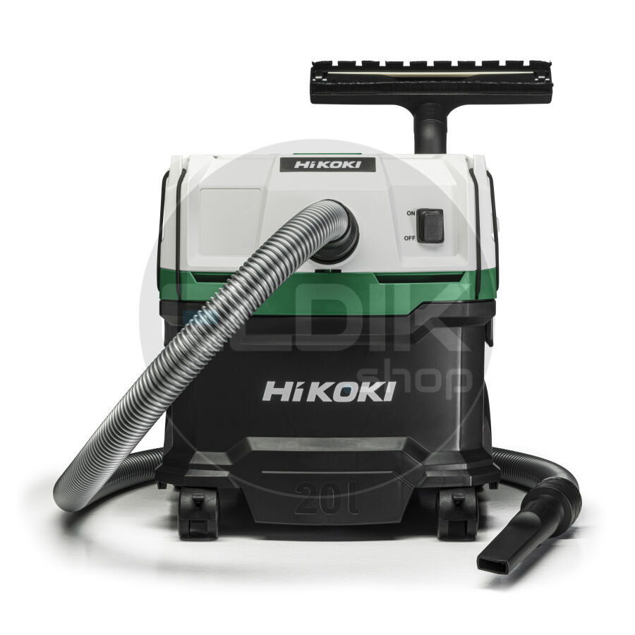 Hikoki RP200SLWAZ Nat- en droogstofzuiger - 4,2 m³/min / 1. 200 W / zonder schakelautomaat / L-Klasse