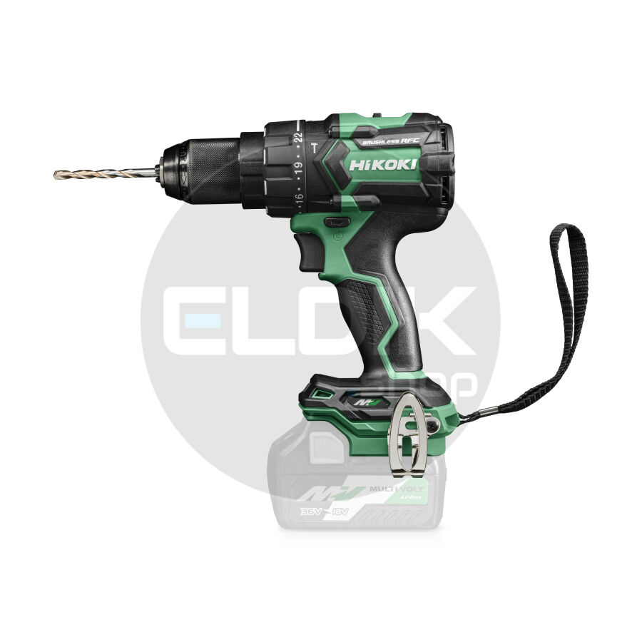 Hikoki DV36DCW2Z Accu klop-boor-schroefmachine - 36 V / 155 Nm - Exclusief lader en accu's - HSC II koffer