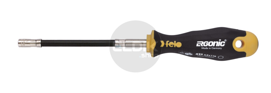 Felo 429 070 40 Schroevendraaier Sok/Zeskant 7,0