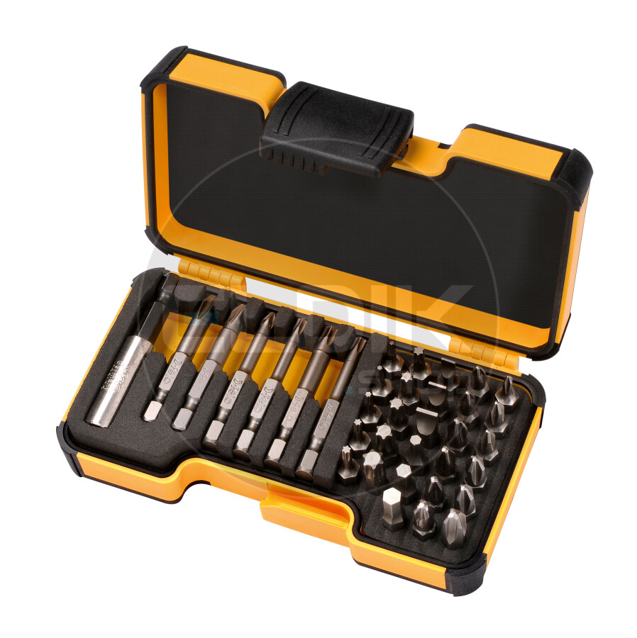 Felo 020 735 16 Bitset Sleuf, Philips, Torx®, Inbus en Pozidrive 35 delig