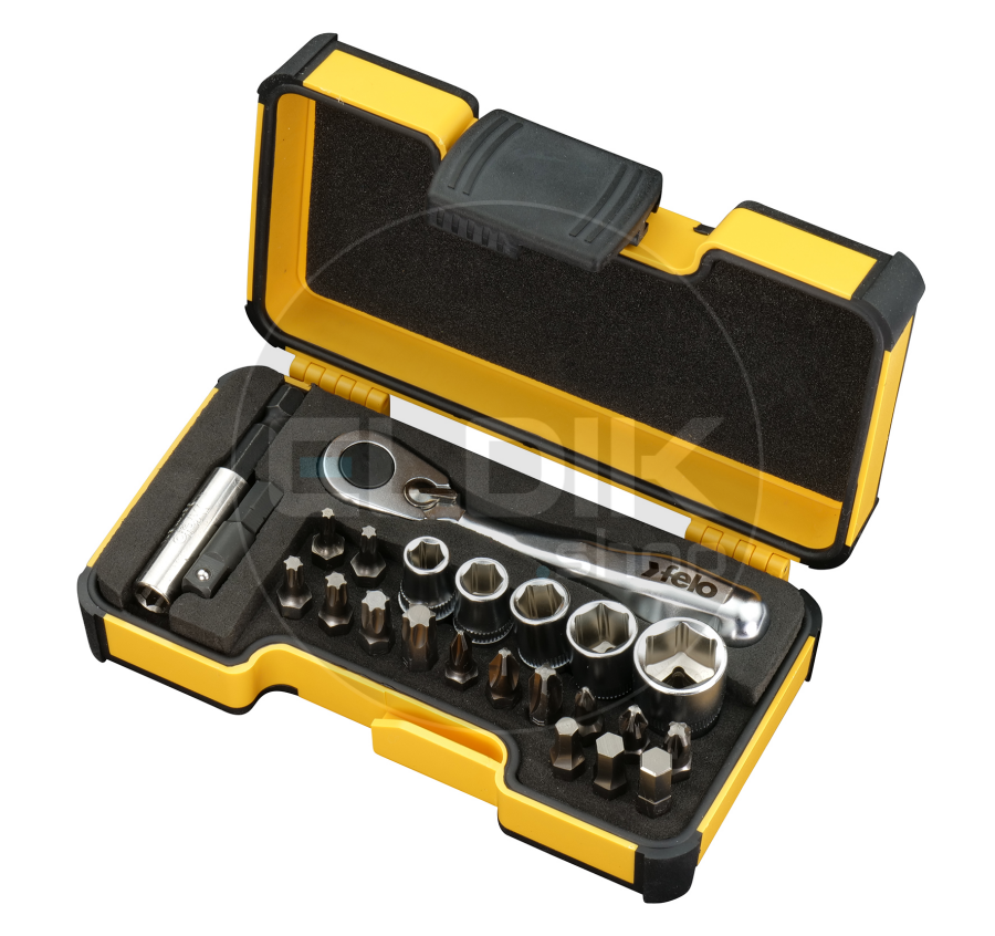 Felo 057 723 06 23 Delige Doppenset 1/4"