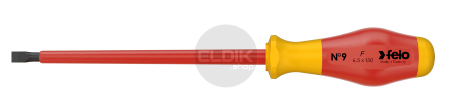 Felo 913 065 90 VDE Schroevendraaier Sleuf 6,5