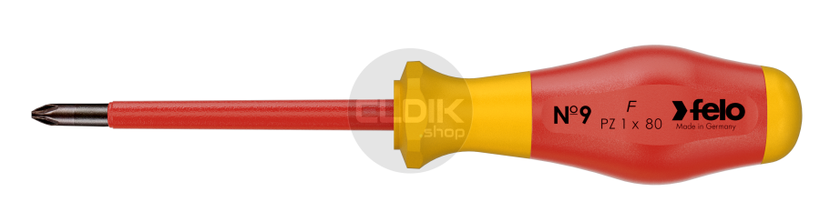 Felo 915 102 90 VDE Schroevendraaier Pozidrive 1