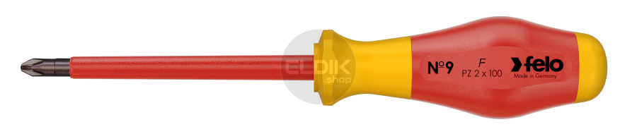 Felo 915 203 90 VDE Schroevendraaier Pozidrive 2