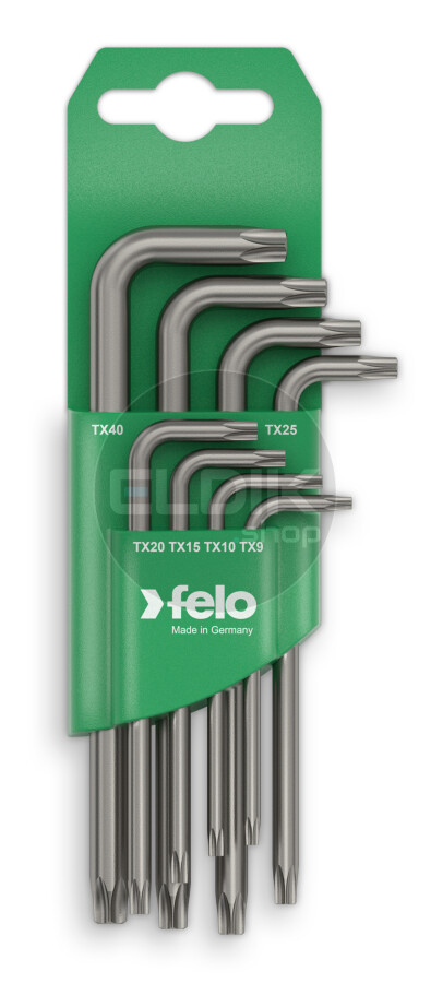 Felo 348 888 11 Stiftsleutelset torx, 8-dlg