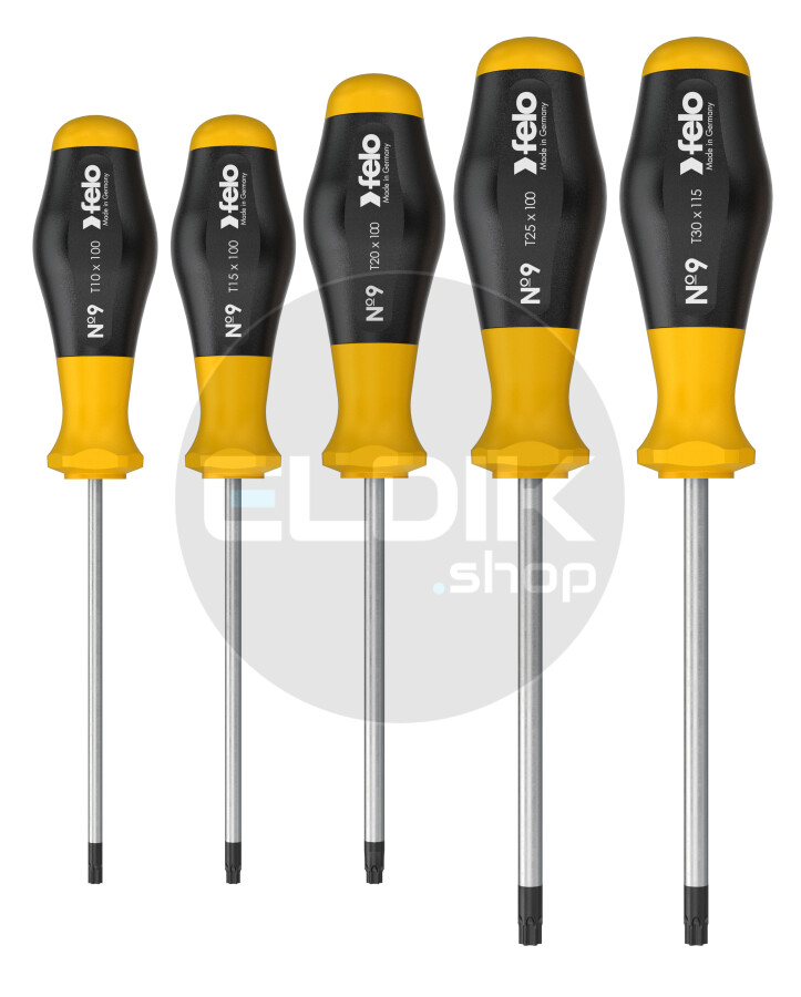 Felo 908 951 48 Schroevendraaierset Torx® | 5-delig
