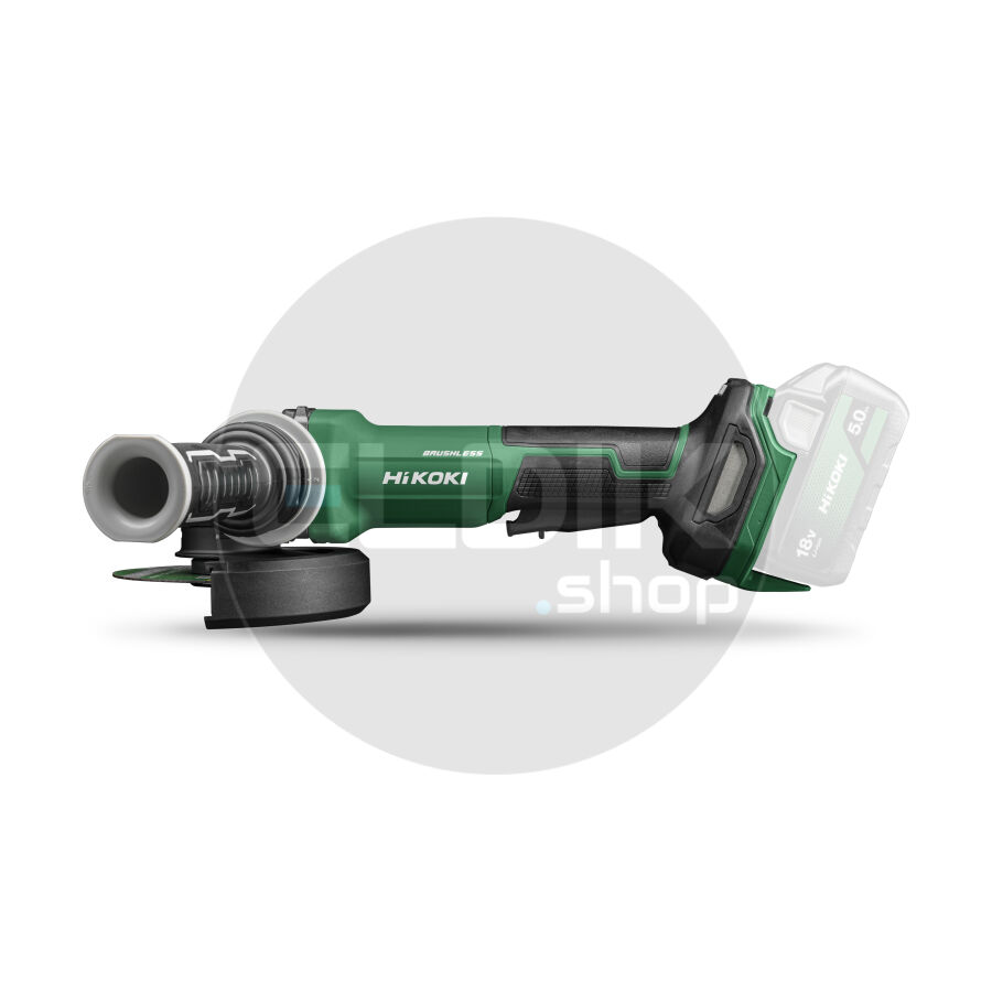 Hikoki G1813DVFW2Z Accu haakse slijpmachine 18V / 125 mm - Exclusief lader en accu's - In HSC III koffer