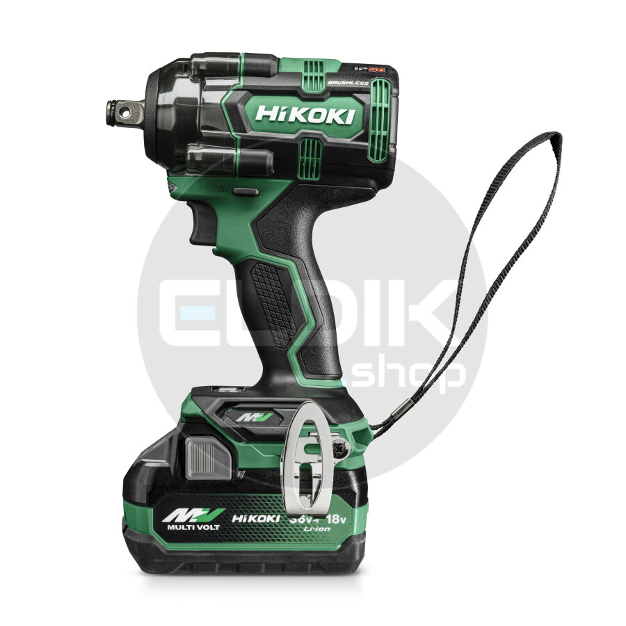 Hikoki WR36DHWRZ Accu slagmoersleutel - 36 V / 380 Nm-700 Nm / 1/2" - Inclusief lader en 2x MV accu's - HSC II koffer