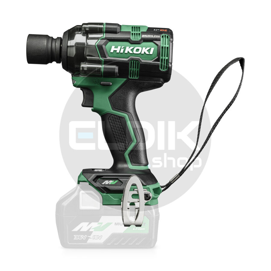 Hikoki WR36DHW2Z Accu slagmoersleutel - 36 V / 380 Nm-700 Nm / 1/2" - Exclusief lader en accu's - HSC II koffer