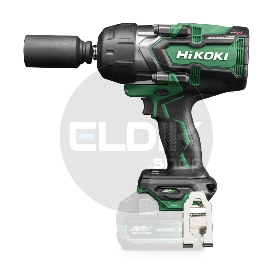 Hikoki WR36DGW2Z Accu slagmoersleutel - 36 V / 1.400 Nm-2.000 Nm / 1/2" - Exclusief lader en accu's - HSC III koffer