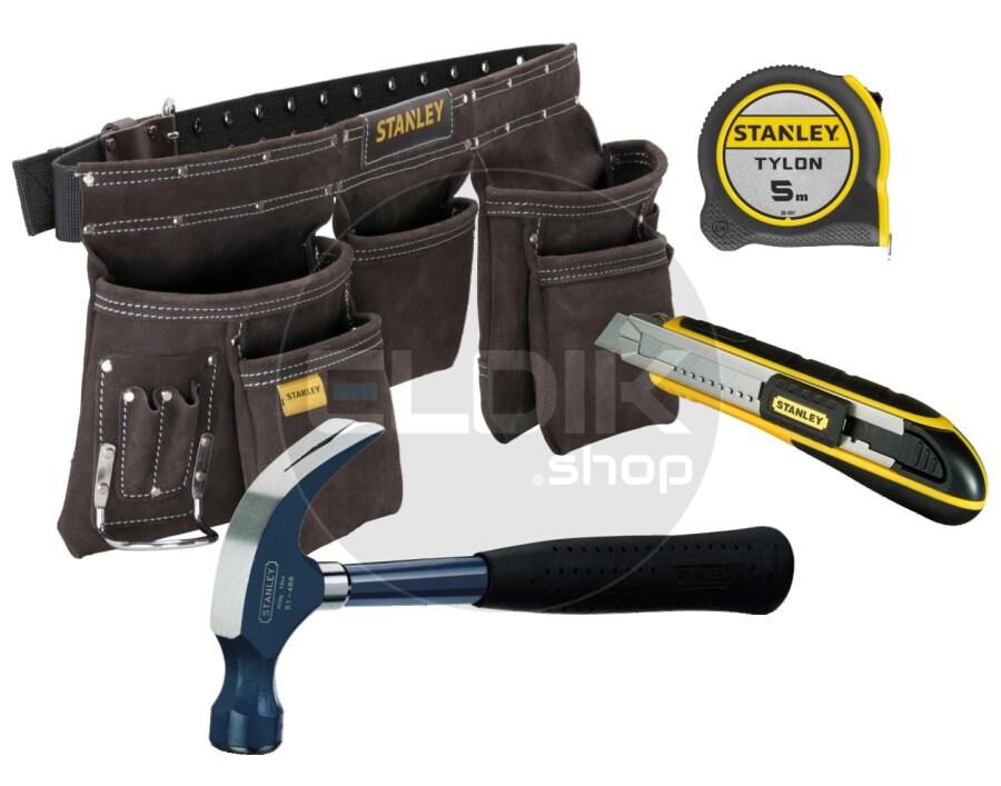Stanley STST1-80113SB Dubbele Gereedschapsgordel met Gereedschap