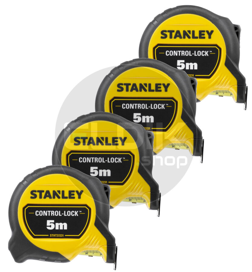 Stanley STHT37231-0/4 4 x Rolbandmaat Control-Lock 5m - 25mm