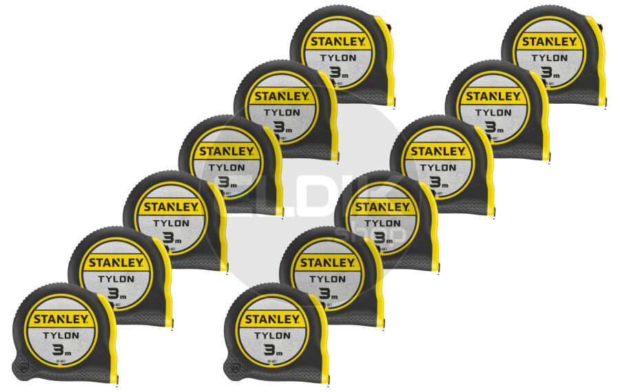 Stanley 0-30-687/10 12 x Rolbandmaat Tylon 3m - 12,7mm