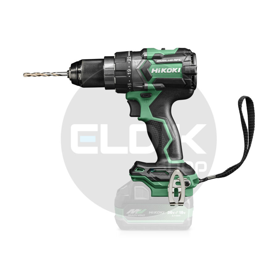 Hikoki DV18DCW2Z Accu klop-boor-schroefmachine - 18 V / 140 Nm - Exclusief lader en accu's - HSC II koffer