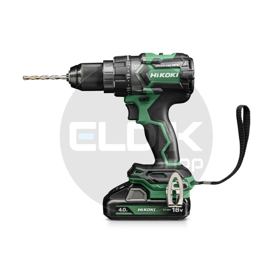 Hikoki DV18DCWHZ Accu klop-boor-schroefmachine - 18 V / 140 Nm - Inclusief lader en 2x 4.0 Ah accu's - HSC II koffer