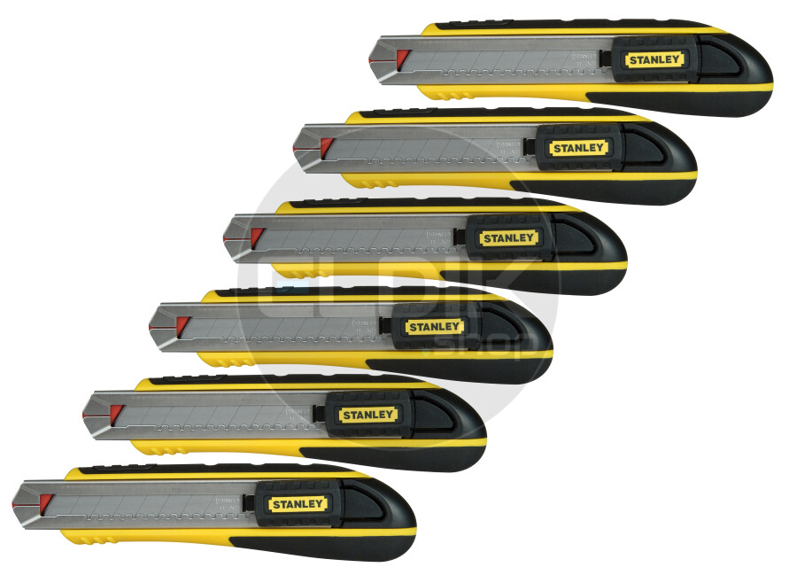Stanley 0-10-481/6 FATMAX Afbreekmes 18 mm | 6 Delige Set