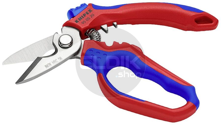 Knipex 95 05 20 SB Elektricienschaar met krimpfunctie