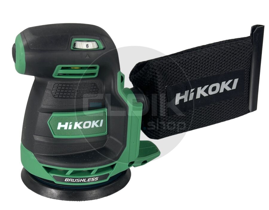 Hikoki SV1813DAW2Z Accu excenter schuurmachine - 18 V -125 mm / Exclusief accu's en lader / HSC II