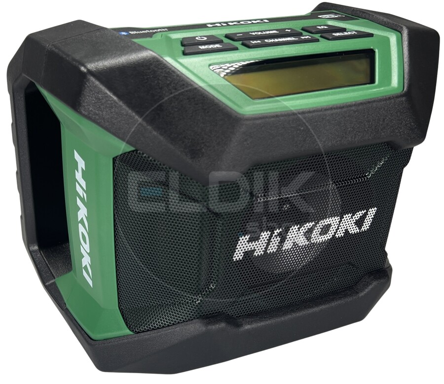 Hikoki UR18DAW4Z Digitale accu radio - 18 V / FM / DAB+ / Exclusief lader en accu's
